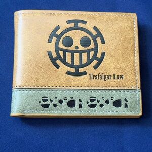 One Piece Trafalgar D Water Law brand new high quality imitation leather wallet
